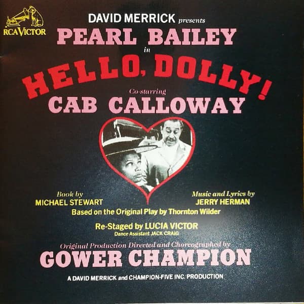 Pearl Bailey David Merrick (2) – Hello, Dolly! - The New Broadway Cast Recording vinyl cover art