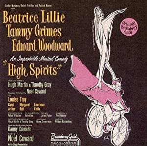 Beatrice Lillie, Tammy Grimes, Edward Woodward – High Spirits vinyl cover art