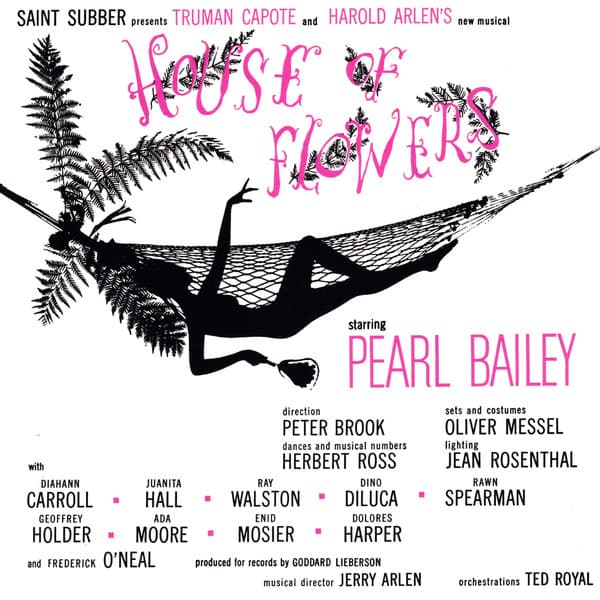Harold Arlen – House Of Flowers - Original Broadway Cast vinyl cover art