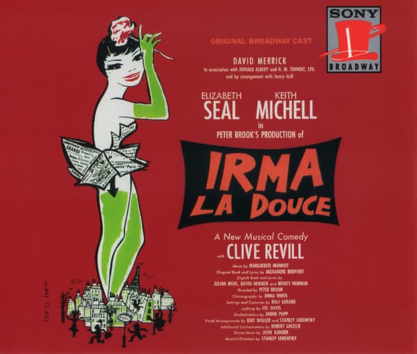 Alexandre Breffort Marguerite Monnot – Irma La Douce (Original Broadway Cast) vinyl cover art