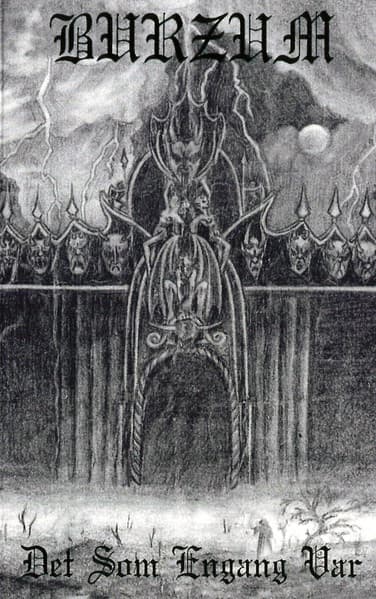 Burzum – Det Som Engang Var vinyl cover art