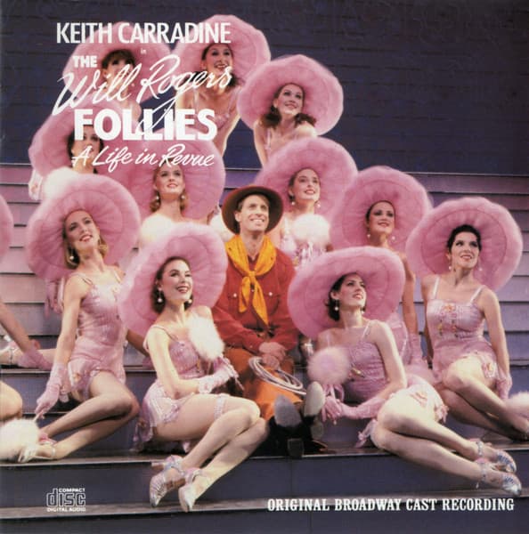 Keith Carradine, Cy Coleman, Betty Comden And Adolph Green – The Will Rogers Follies (Original Broadway Cast Recording) vinyl cover art