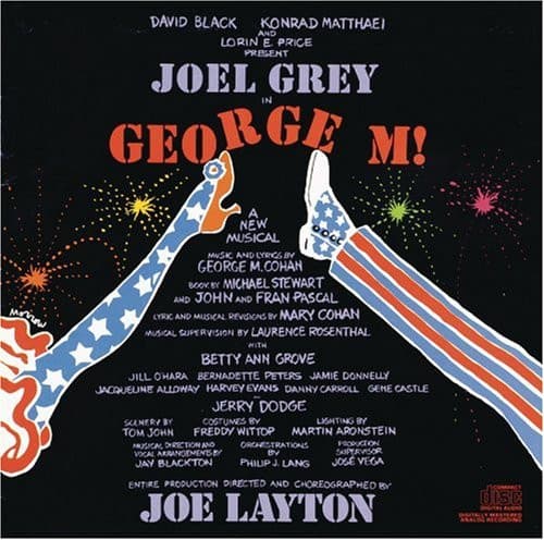 David Black (15), Konrad Matthaei, Lorin E. Price, Joel Grey – George M! vinyl cover art