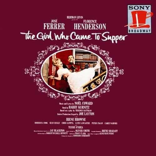 NoëL Coward – The Girl Who Came To Supper (Original Broadway Cast) vinyl cover art