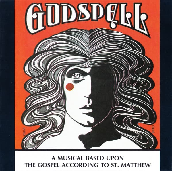 "Godspell" Original Cast – Godspell (A Musical Based Upon The Gospel According To St. Matthew) vinyl cover art