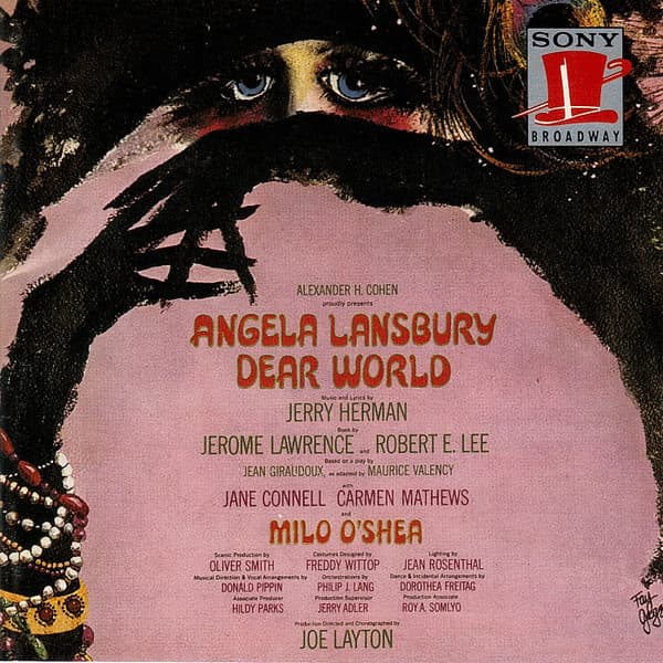 Angela Lansbury Alexander H. Cohen – Dear World (Original Broadway Cast Recording) vinyl cover art