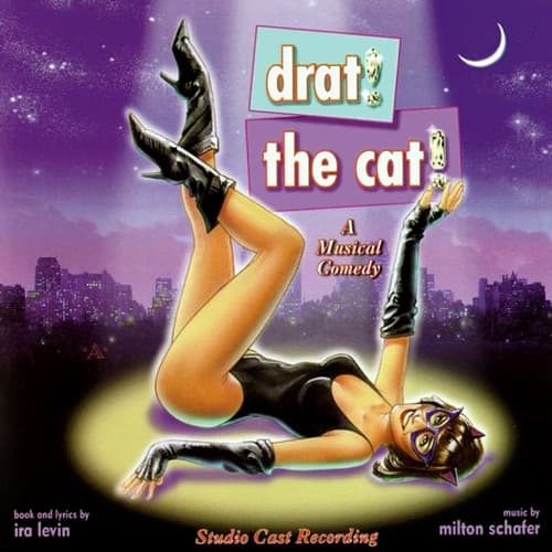 Milton Schafer Ira Levin – Drat! The Cat! - A Musical Comedy (Studio Cast Recording) vinyl cover art
