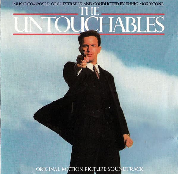 Ennio Morricone – The Untouchables (Original Motion Picture Soundtrack) vinyl cover art