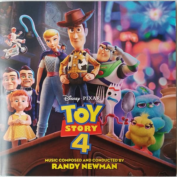 Randy Newman – Toy Story 4 (Original Motion Picture Soundtrack) vinyl cover art