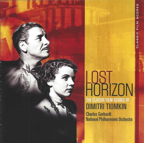 National Philharmonic Orchestra Charles Gerhardt – Lost Horizon (The Classic Film Scores Of Dimitri Tiomkin) vinyl cover art