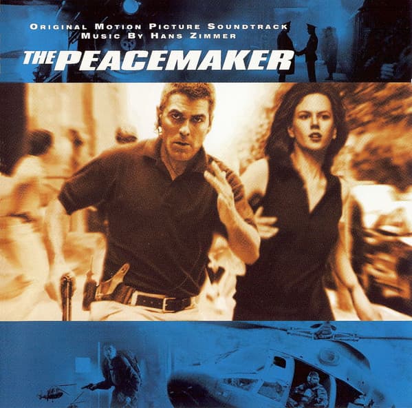 Hans Zimmer – The Peacemaker  (Original Motion Picture Soundtrack) vinyl cover art