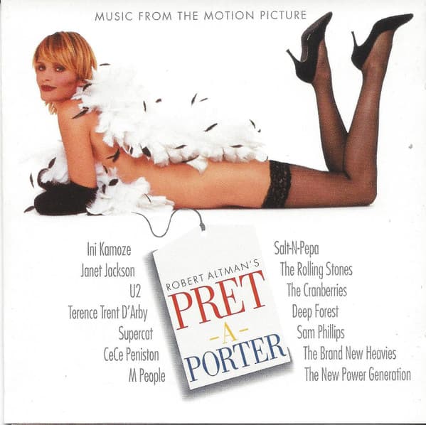 Various – Pret-A-Porter: Music From The Motion Picture vinyl cover art