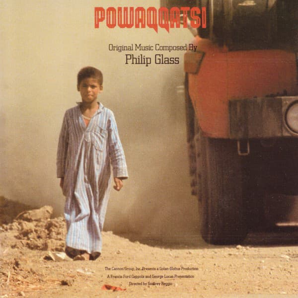 Philip Glass – Powaqqatsi vinyl cover art