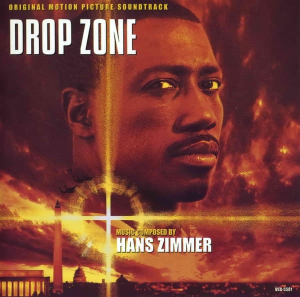 Hans Zimmer – Drop Zone (Original Motion Picture Soundtrack) vinyl cover art