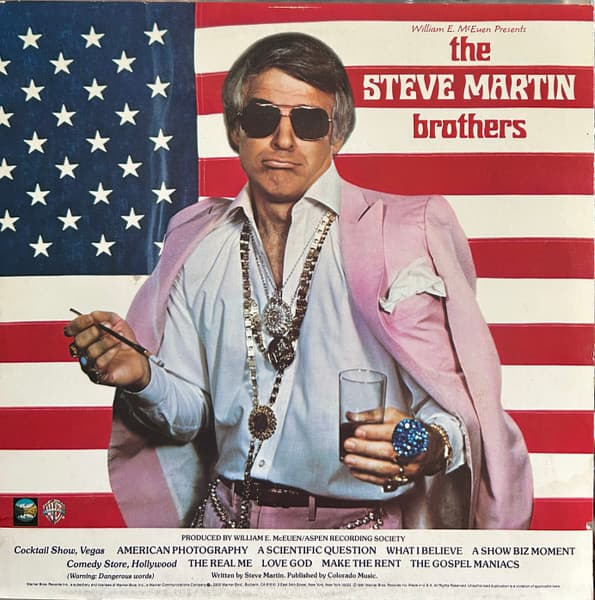 Steve Martin (2) – The Steve Martin Brothers vinyl cover art