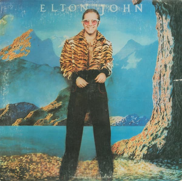 Elton John – Caribou vinyl cover art
