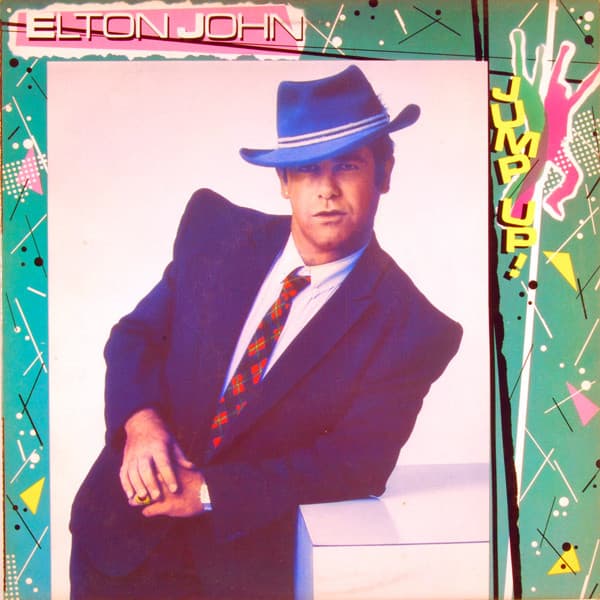 Elton John – Jump Up! vinyl cover art