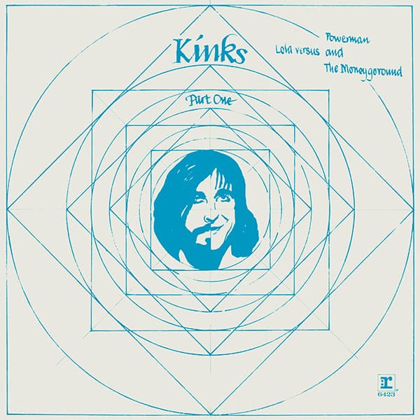 The Kinks – Lola Versus Powerman And The Moneygoround - Part One vinyl cover art