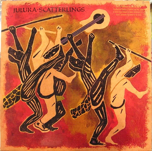 Juluka – Scatterlings vinyl cover art