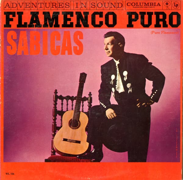 Sabicas – Flamenco Puro vinyl cover art