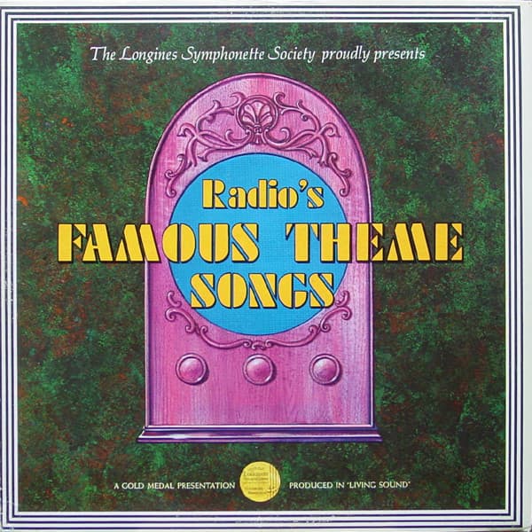 The Longines Symphonette – Radio'S Famous Theme Songs vinyl cover art
