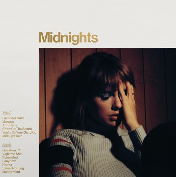 Taylor Swift – Midnights vinyl cover art