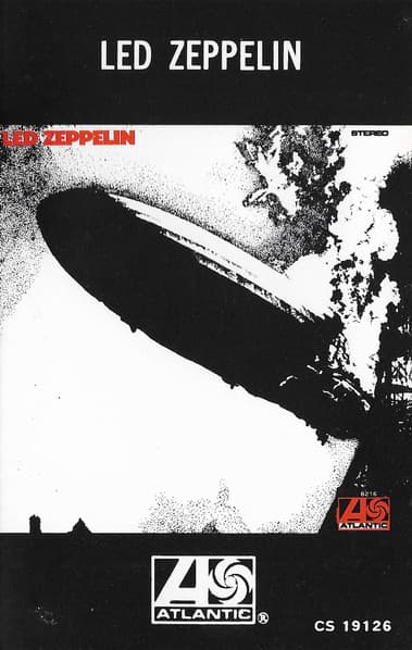 Led Zeppelin – Led Zeppelin vinyl cover art