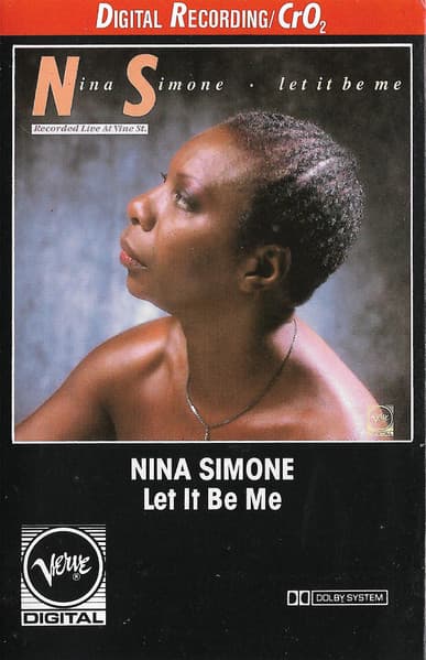 Nina Simone – Let It Be Me vinyl cover art