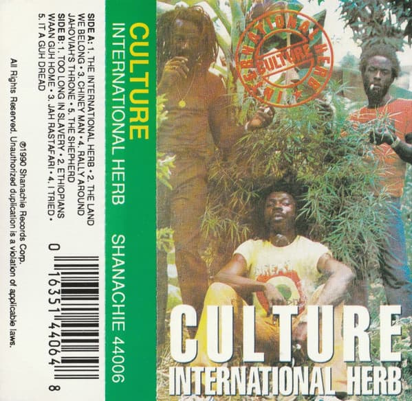 Culture – International Herb vinyl cover art