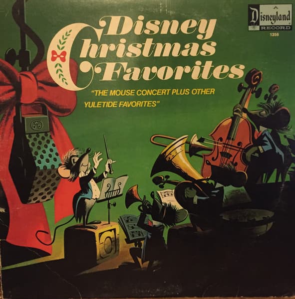 Various – Disney Christmas Favorites vinyl cover art