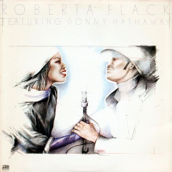 Donny Hathaway Roberta Flack – Roberta Flack Featuring Donny Hathaway vinyl cover art