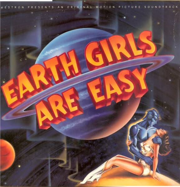 Various – Earth Girls Are Easy (Original Motion Picture Soundtrack) vinyl cover art