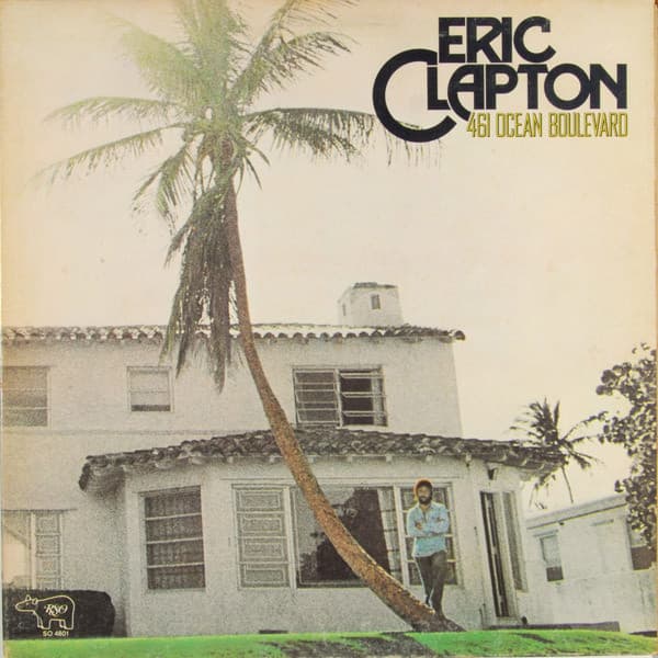 Eric Clapton – 461 Ocean Boulevard vinyl cover art