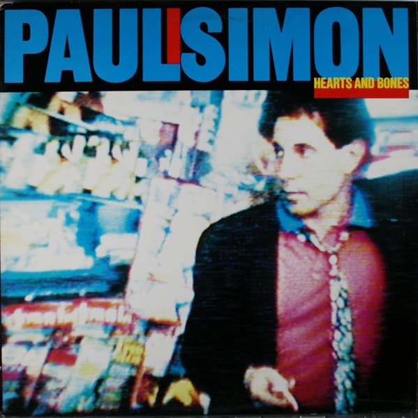 Paul Simon – Hearts And Bones vinyl cover art