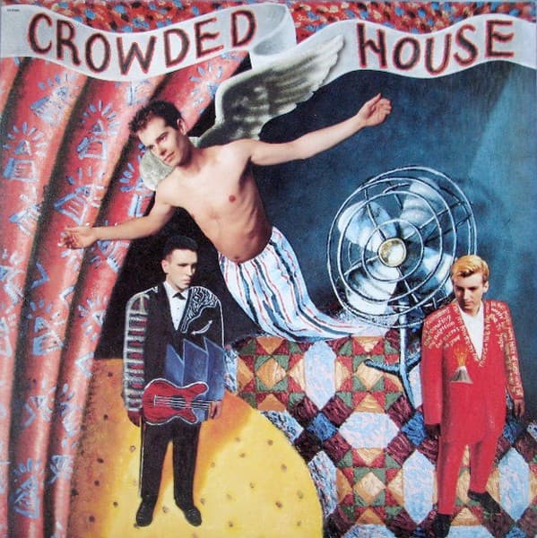 Crowded House – Crowded House vinyl cover art