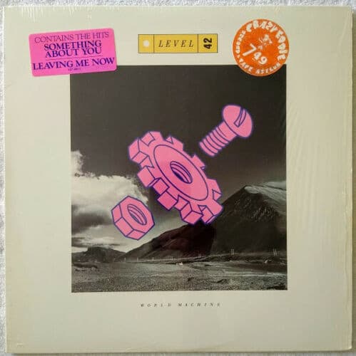 Level 42 – World Machine vinyl cover art