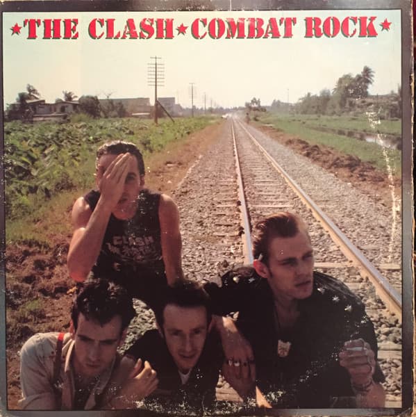 The Clash – Combat Rock vinyl cover art