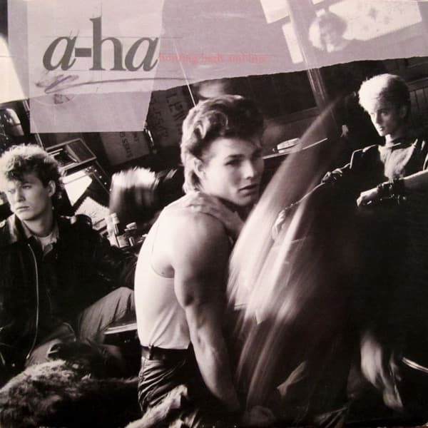 A-Ha – Synth-Pop - Hunting High And Low vinyl cover art