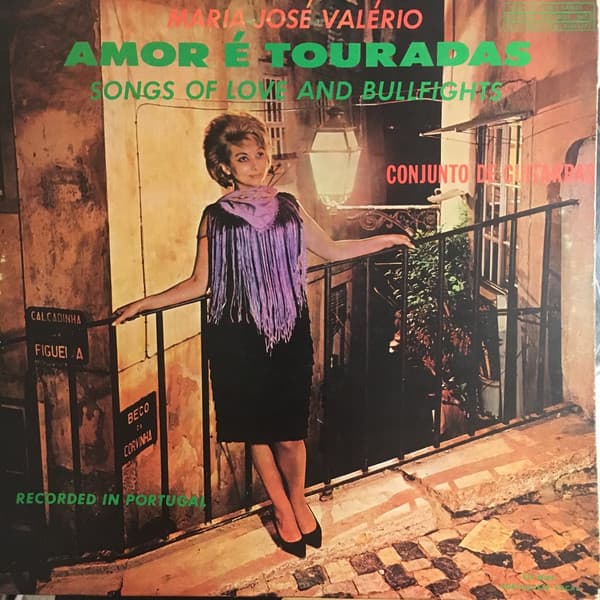 Conjunto De Guitarras Maria José ValéRio – Amor é Touradas - Songs Of Love And Bullfights vinyl cover art