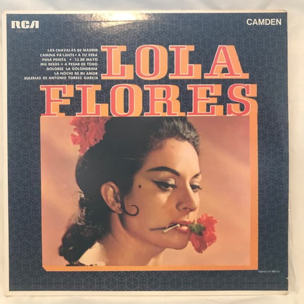 Lola Flores – Lola Flores vinyl cover art