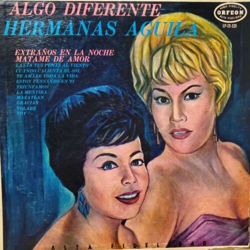 Hermanas áGuila – Algo Diferente vinyl cover art