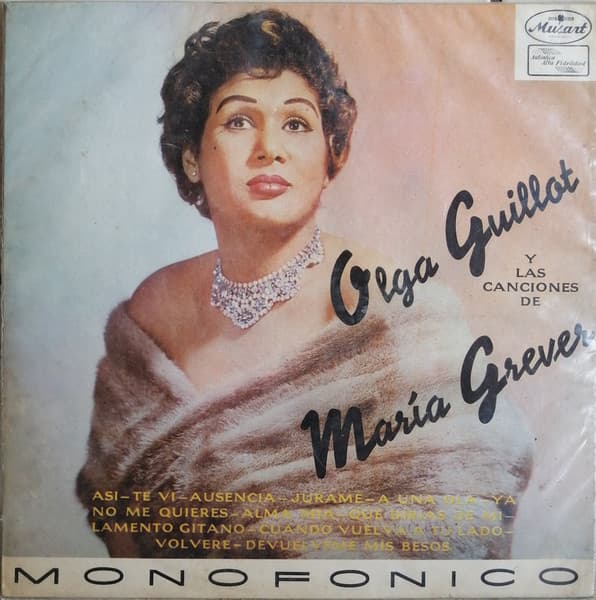Y Las Canciones De María Grever