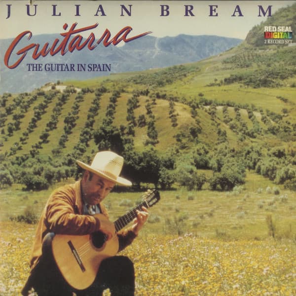 Julian Bream – Guitarra - The Guitar In Spain vinyl cover art