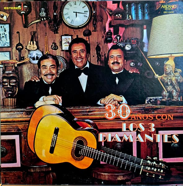 Los Tres Diamantes – 30 AñOs Con Los 3 Diamantes vinyl cover art