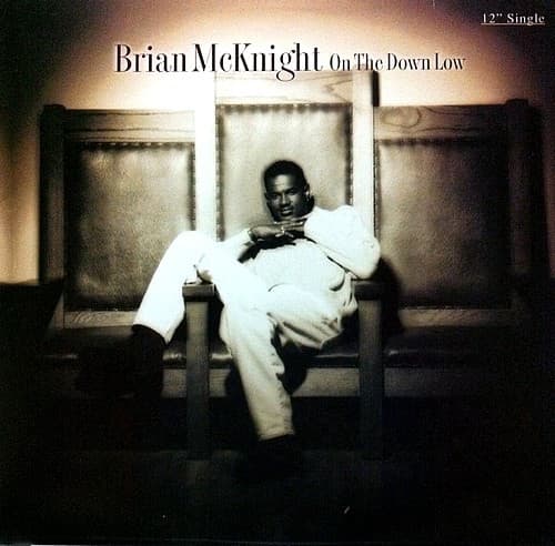 Brian Mcknight – On The Down Low vinyl cover art