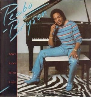 Peabo Bryson – Don'T Play With Fire vinyl cover art