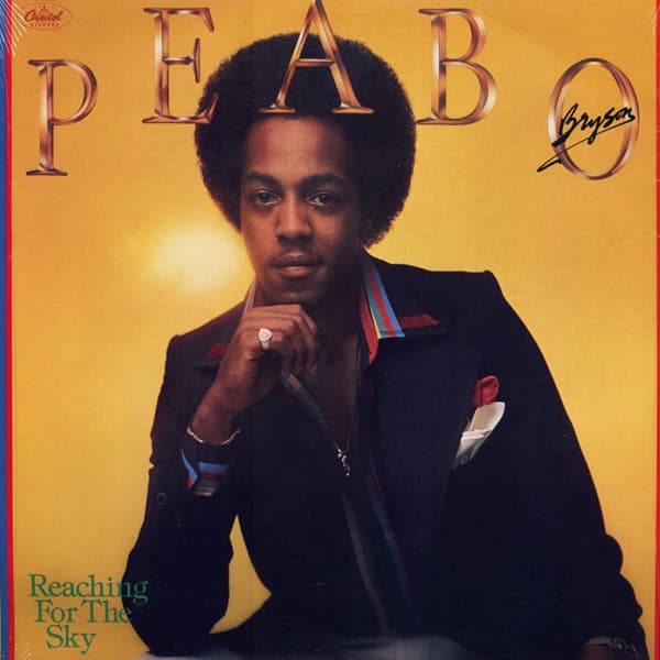 Peabo Bryson – Reaching For The Sky vinyl cover art