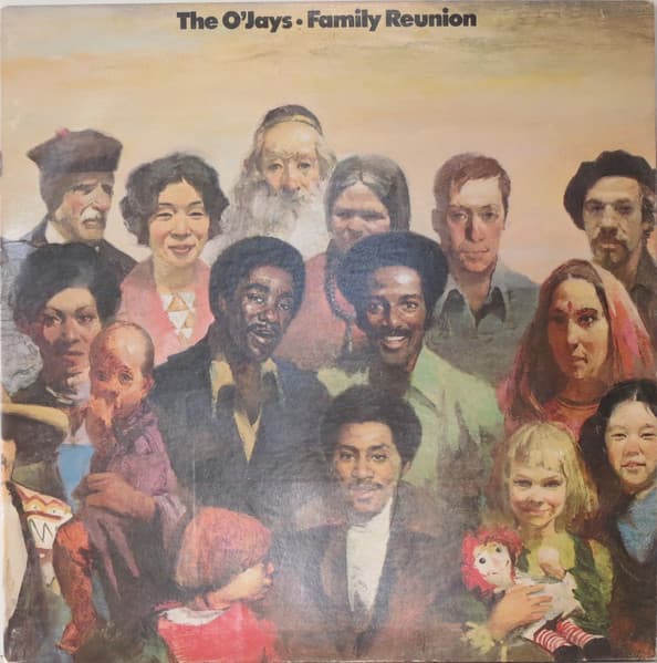 The O'Jays – Family Reunion vinyl cover art