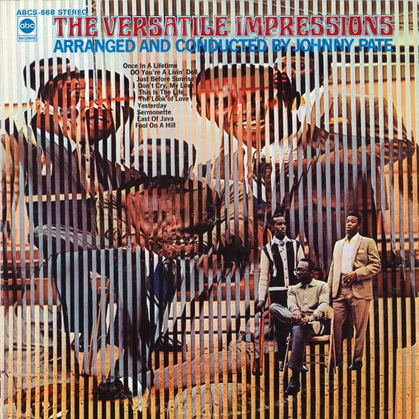 The Impressions – The Versatile Impressions vinyl cover art