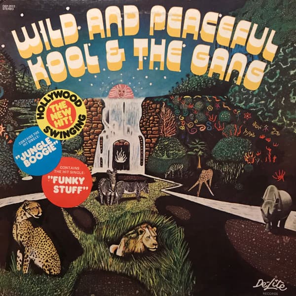 Kool & The Gang – Wild And Peaceful vinyl cover art